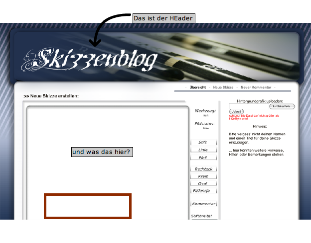 Schreibe hier Anmerkungen zu deiner Skizze... sketch